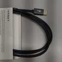 IVANKY VESA Certified DisplayPort Cable, 6.6ft DP Cable 1.2, [4K@60Hz, 2K@165Hz, 2K@144Hz], High Speed Gold-Plated Display Port to Display Port Cabl, for Gaming Monitor, Graphics Card, TV, PC, Laptop (Grey)