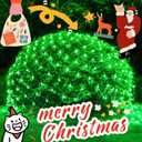 JMEXSUSS 200 LED Green Net Lights Plug in, 9.8ft x 6.6ft Connectable Christmas Net Lights Outdoor, Green Bush Light for Christmas Tree Halloween Garden Decor