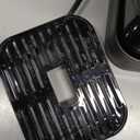 Single Serve Coffee Maker with Built-in Detachable Milk Frother, Iced and Hot Coffee Machine for K Cup & Grounds, 40oz Removable Water Reservoir, 6 Cup Sizes, Fits 7.3" Travel Mug, Black