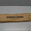 Window Visors Rain Guards for 2008-2017 Mitsubishi Lancer | Out-Channel Window Vent Wind Deflectors Visors Shades Protectors for 08-17 Mitsubishi Lancer