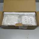 Nieifi Adhesive Wall Shelf, Shower Shelves 5 Pack with Soap Holder, Shower Organizer for Bathroom Organization, White