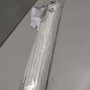 No Tools No Drill Cordless Roman Shades for Indoor Windows 100% Blackout, for Window Size 29" W 64" H White