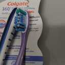 Colgate 360 Deep Clean Soft Toothbrush for 4 in 1 Bacterial Removal, Features Floss Tip Bristles and Tongue Cleaner, 4 Count