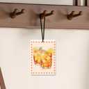 Aperol Spritz Car Air Freshener 4 Pcs, Watercolor Cocktail Scented Hanging Decor for Women Adults, Vehicles Home Bar, Trendy Drink-Themed Mirror Accessory Gift