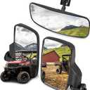 UTV Side Rear View Mirror and Center Mirror Compatible with 2015-2025 Polaris Ranger 500 570 900 1000 XP, Ranger Diesel, ETX/EV, General 1000, Can-Am Maverick Defender Trail