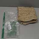 MIULEE Set of 2 Decorative Boho Throw Pillow Covers Spring Linen Striped Jacquard Pattern Cushion Covers for Sofa Couch Living Room Bedroom 18x18 Inch Beige