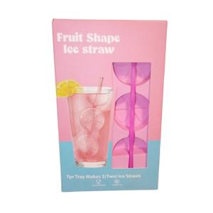 Ice Cube Straw Mold, Pack of 3