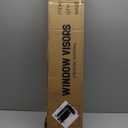 in-Channel Window Visors Rain Guards Shield for 1997-2004 Dodge Dakota Regular Cab, 2Pcs Window Vent Wind Deflectors Visors Shades for 97-04 Dakota