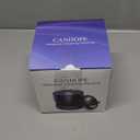 Ultrasonic Retainer Cleaner Machine, 42kHz Professional for Dentures, Aligners, Mouth Guards, Jewelry - IPX7 Waterproof Durable Removable Base and Top Cover, 3 Timer Settings, Quiet White