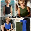 Oakgarden 3 Pack Boys Tank Tops, 3-Color, 9-10 Years