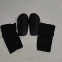 Northdeer Soccer Shin Guards for Kids Adults. Sleeves with Optimized Insert Pocket - Protective Soccer for Boys Girls Men (L (5'3"-5'11"), Shin Pads 1 Pair + Sleeves 1 Pair, Black)