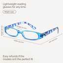 Gaoye 4-Pack Readers for Women, Blue Light Blocking Reading Glasses, Stylish Reading Glasses for Women in 4 Patterns