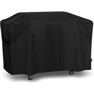 Unicook 28 Inch ProSeries Griddle Cover for Blackstone, Flat Top BBQ Grill Cover for Outdoor Grill, Heavy Duty Waterproof Cooking Station Protector with Sealed Seam, 60 Inch, Black