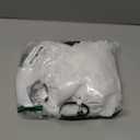 Hipcheer 20pcs 8" Large White Cheer Bows for Girls, Hand-made Grosgrain Ribbon Hair Accessories for Teen Girls Softball Cheerleader Sports (White)