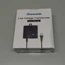 DEWENWILS 60W 120V AC to 12V DC Outdoor Low Voltage Transformer with Timer and Photocell Light Sensor, Weatherproof, Specially for LED Landscape Lighting, Spotlight, Pathway Light, ETL Listed