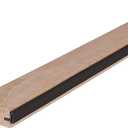 M-D Building Products 13748 3-1/2 in. x 1 in. x 36 in. Natural Hardwood and Vinyl High-Profile Outswing Door Threshold