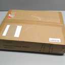 Folding Walker with 2 Skis and 5" Wheels, Lightweight Walkers for Seniors and Adults, Supports Up to 350 Pounds, Adjustable Height, Compact Standard Walker, Black