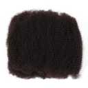 Afro Kinky Bulk Blend Human Hair 18 Inch 100 Gram Afro Kinky-Curly Blend Hair Bulk for Mini Twist Dreadlock Extensions Micro Locs Repair Soft 4C Curly for Braids (4#)