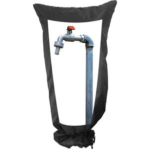 Gardzen XXL Outdoor Faucet Cover for Winter Freeze Protection, Pipe Covers for Winter, Long Faucet Socks 15" W x 28" H