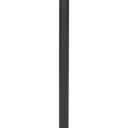 Modern Bistro Table 40 Inch Height, 23.6" Round Bistro Pub, Black Bar Height Cafe Table for Kitchen, Parties (Black), 23.6 inches x 23.6 inches x 40.55 inches