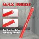 Goldblatt 10PCS 1/4" Diamond Drill Bits, 6mm Diamond Hole Saw Kit for Porcelain Tile Ceramic Concrete Granite Marble Hard Materials (not for Wood)