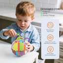 Sensory Fidget Toys for Kids Adults - Sensory Activity Ball with 16 Strings, Sensory Toys for Anxiety, ADHD & Autism | Kids 3+ & Adults | Calming Focus Stress Relief