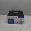 Greadio CD Player Boombox Cassette Player Combo with Bluetooth,AM/FM Radio,Stereo Sound with Remote Control,AUX/USB Drive,Tape Recording,AC/DC Powered,Headphone Jack,LCD Display for Home,Kids,Gift (White)