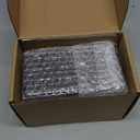 nibuuecer Solar Fence Lights 9 Colors＆11 Lighting Modes Fence Solar Light Outdoor Waterproof IP65, 3-Side Lighting LED Deck Lights for Outside Wall Backyard Step Patio Garden 4 Pack