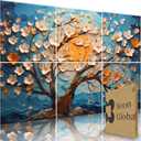 Soon Global Acoustical Wall Panels, 72 X 48 Inches Art Acoustic Panels, Decorative Acoustic Panels, Acoustic Wall Panels, Sound Absorbing Wall Art, Canvas