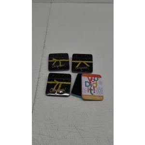 Surface Packaging Congrats Gift Card Holder Tin, Pack of 4