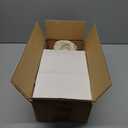 RACETOP White Paper Bags with Handles Bulk,8"x4.5"x10.8" 50Pcs,Paper Bags Birthday Wedding Party Favors Grocery Retail Shopping Business Goody Craft Gift Bags