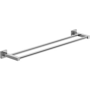 Symmons 363DTB-18 Duro 18 in. Wall-Mounted Double Towel Bar in Polished Chrome