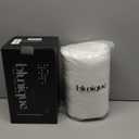 Ultra Soft Cozy Faux Fur Throw Blanket, Fuzzy Plush Thick Bubble Blanket, Luxury Fluffy Blanket for Couch, Sofa, Bedroom, and Living Room, 50x60 Inches, Cream White