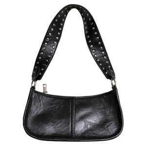 Shoulder Bags for Women Y2k Purse and Handbags Retro Studded Crossbody Bag Small Shoulder Purse Leather Hobo Handbag
