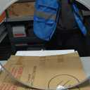 20" Round Mirror Circle Wall Mounted Hanging or Against Wall Metal Frame Dressing Make-up Mirrors for Entryway Bedroom Bathroom Living Room 20 inch Silver