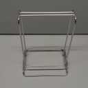 Hanger Stacker Clothes Hanger Organizer Rack Sturdy Stainless Steel Clothes Caddy Storage Holder Stacker for Closet & Room Tidier Laundry Rooms Drying Rack