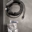 [DualLens] Endoscope Camera with Light, 1920P HD Borescope with 8+1 Adjustable LED Lights, IP67 Waterproof 16.5FT SemiRigid Snake Cord Inspection Camera for iPhone, iPad and Android Phone (Type C)