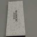 Madison Avenue Blue Light Blocking Glasses Anti Eyestrain UV Glare Blue Light Glasses for Women with Case, TV Phone Computer Gaming Eyeglasses (Coffee Brown)