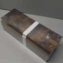 upsimples Floating Shelves for Wall, Wall Shelves for Decor Storage Set of 6, Wall Mounted Wood Shelf for Bedroom, Living Room, Bathroom, Kitchen, Picture Ledge Shelf, Brown (15.7in)