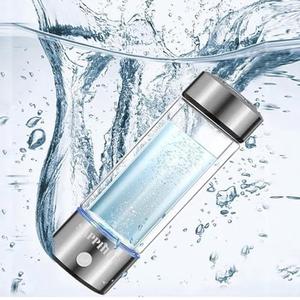SAPPHIRE Hydrogen Water Bottle, 2025 Advanced 5th Generation SPE & PEM Technology, Portable & Rechargeable Hydrogen Water Bottle Generator, Chlorine & Ozone-Free, Stainless Steel 14oz