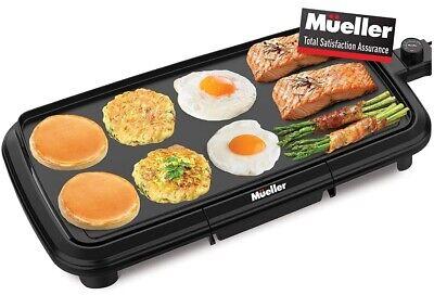 Mueller Electric Griddle Nonstick,20" Eco Pancake Griddle Grill Teflon-free