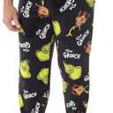 Dr. Seuss Pajamas Men's How the Grinch Stole Christmas! Pajama Pants Large