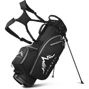 GoHimal 14-Way Golf Stand Bag, Golf Bag with Stand - Lightweight Durable Club Bag for Men & Women