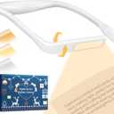 Neck Light Book Lovers Gifts: Crochet Accessories Knitting Gifts for Women Teens Readers, Mothers Day Gifts for Wife Grandma from Husband White Elephant Gift Exchange Sewing Supplies Reading Light