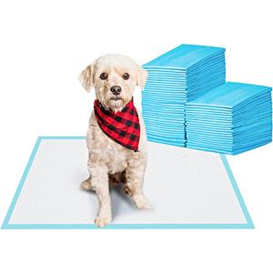 Pet Training and Puppy Pads Pee Pads for Dogs 22"x22" Super Absorbent & Leak-Proof (100-Count)
