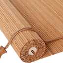 HIAPES Bamboo Blinds for Interior Window, Bamboo Shades for Indoor Windows, Custom Size, Easy Install Roller Shades for Indoor Window and Outdoor Patio