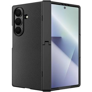 STORMTAL Leather Designed for Samsung Galaxy Z Fold 7 Case with [Hinge Protection] [Built-in Screen Protector] [Kickstand] All-Inclusive Protective Phone Cover for Galaxy Z Fold 7 2025