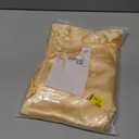 Silky Satin Ruffled Pillow Cases for Hair and Skin,Gold Silk Pillowcases Queen Set of 2 with Envelope Closure Princess Room Decoration