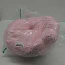 PILLANI Nursing Pillow, Breastfeeding Pillows for Enhanced Safety & Comfort for Mom & Baby, Removable Cotton Cover, Adjustable Waist Strap, Breastfeeding Essentials, Baby Registry Search (Pink Leaves)