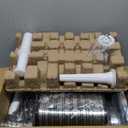 Electric Meat Grinder, Sausage Stuffer with 3 Sausage Tubes, 2 Blades, 3 Plates, 3200W Max, Meat Grinder Heavy Duty for Home Kitchen Use, Stainless Steel (Black)